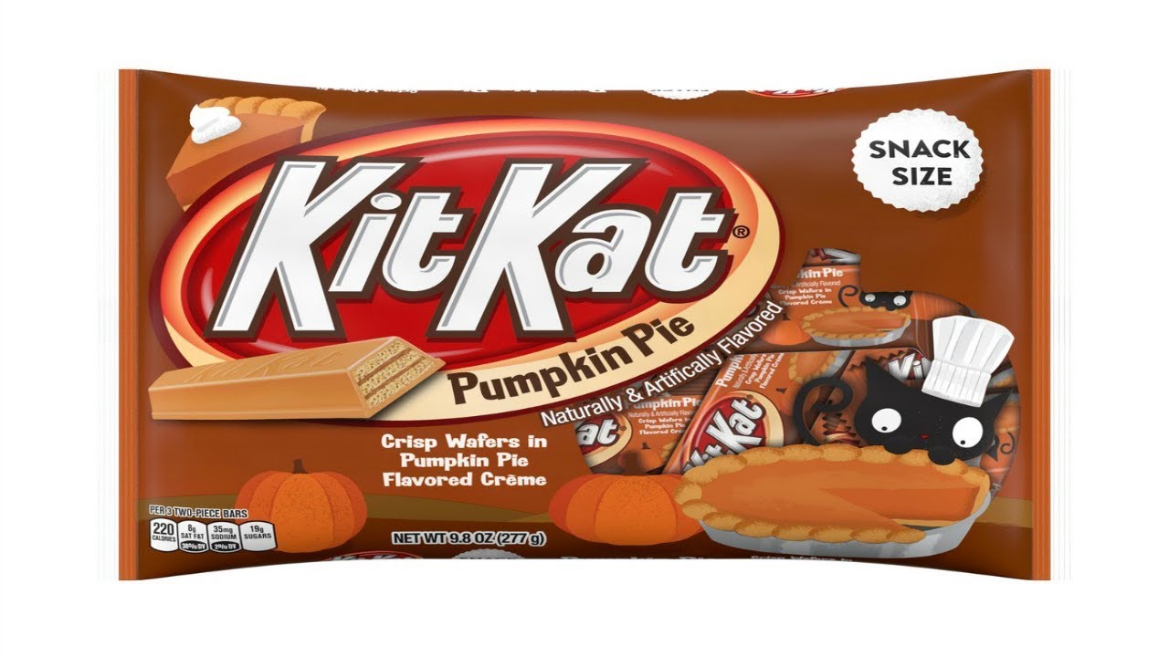Pumpkin Pie Kit Kats // Constant Consumer YouTube