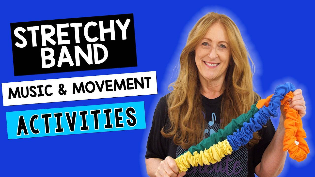 Stretchy Band Music and Movement Activity "My Little Garden" Tutorial | Music Lesson