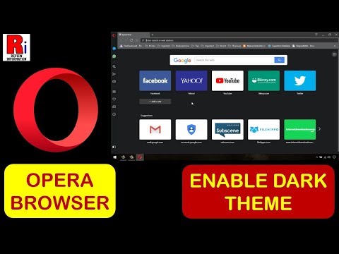 تصویری: نحوه راه اندازی عملکرد Opera