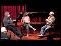 Capture de la vidéo Q&A With Pepe Romero And Manuel Barrueco, Risa Carlson Moderator.