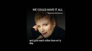 We Could Have It All cover Maureen Mcgovern