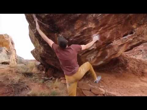 Beta Video for climb The Beach v13, Moe's Valley