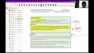 Probability  Combinatorics Counting Principles Multiplication and Addition Rules Application
