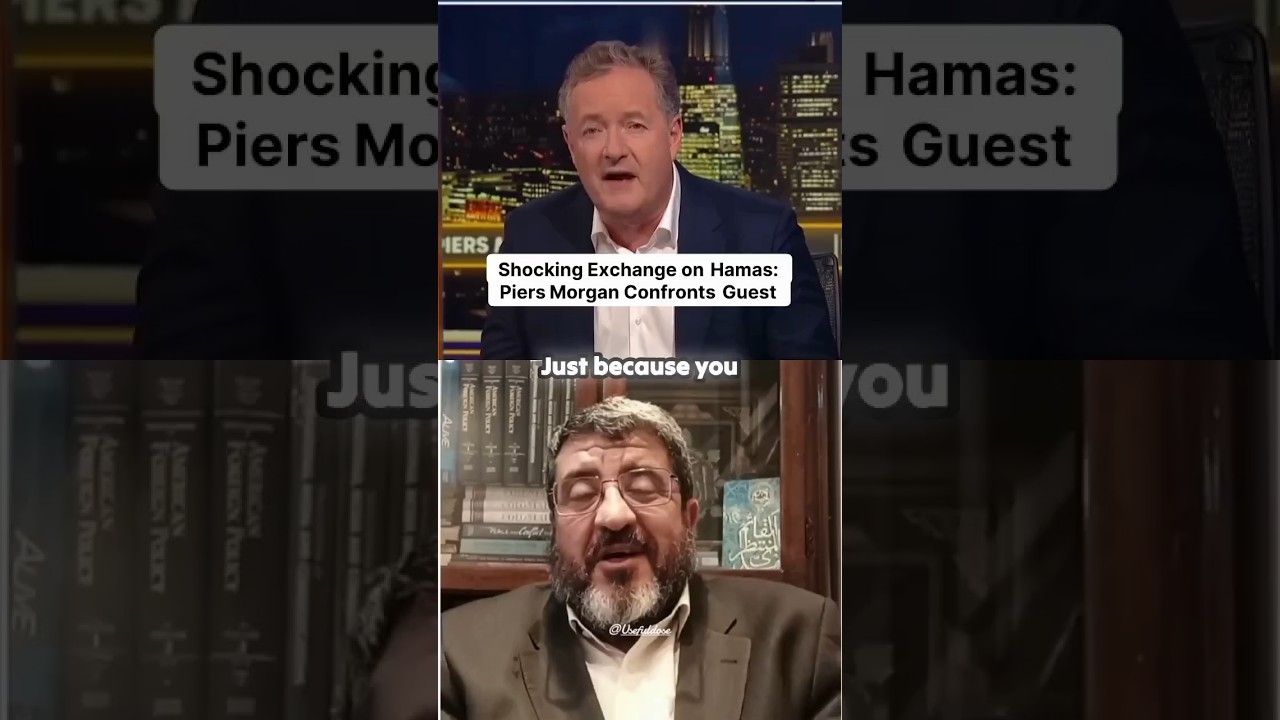 Shocking Exchange on Hamas: Piers Morgan Confronts Guest 