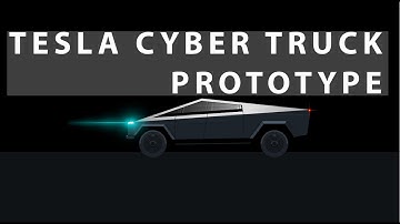 Tesla Cyber Truck in 4 mins | Prototype | HTML & CSS