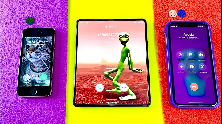 iPhone 11 vs iPhone 5 Test Who Faster Calling to Samsung Galaxy Z fold incoming call & outgoing call