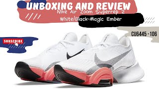 Nike Air Zoom Superrep 2 White/Black-Magic Ember CU6445 -106