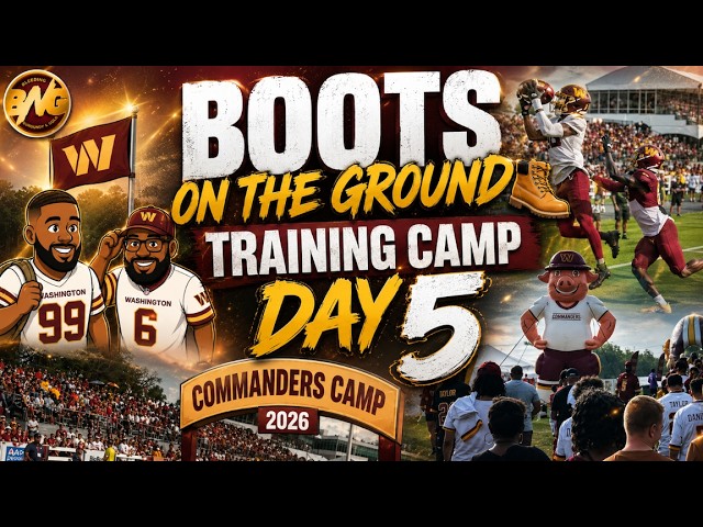 TRAINING CAMP DAY 5 BOOTS ON THE GROUND STREAM! w/ @Rio_Robinson91