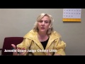 VIDEO: Juvenile Court Judge Christy Little