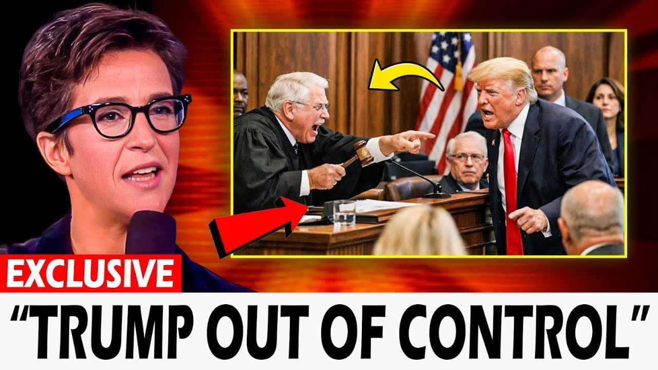 TRUMP OUT OF CONTROL: COURT LINE CROSSED