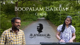 Video thumbnail of "Boopalam Isaikum Unplugged | Sajanishaa | Karthik Balachandar | Ilayaraja | K.J.Yesudas"