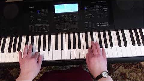 How to play E flat Major in contrary motion (2 octaves)