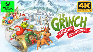 The Grinch: Christmas Adventures Gameplay Part 1 - 4K UHD - Xbox Series X