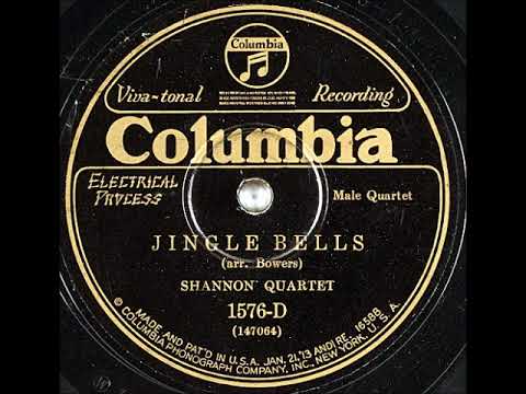 Shannon Quartet — Jingle Bells ~ Shannon Quartet (1928)