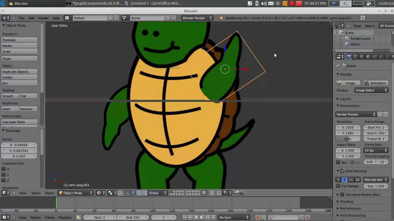  2D  Animation In Blender  Tutorials Importing your 