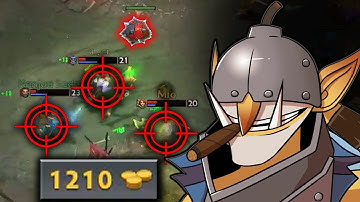 THIS ONE SINGLE PROXIMITY MINE COSTS 1200Golds and 30MMR   - Techies Insane Rampage!!