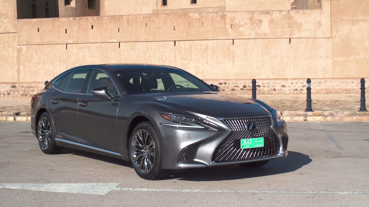 LEXUS LS 500h in Grey Exterior Design