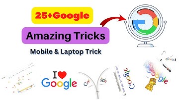 Google Tricks ||Google Mirror, Google Space, Askew ,  Gravity, Google Underwater|| RB earning & Tec