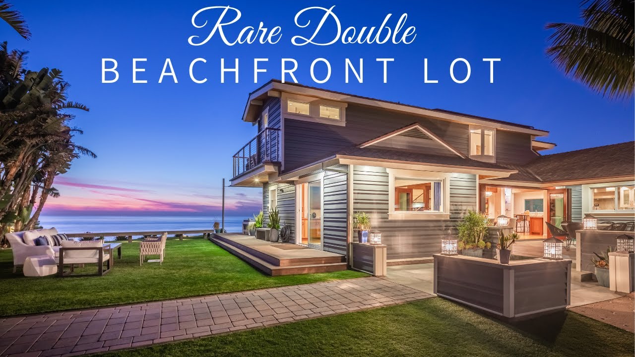 Inside a Rare Double Beachfront Lot | 417 Pacific Ave, Solana Beach
