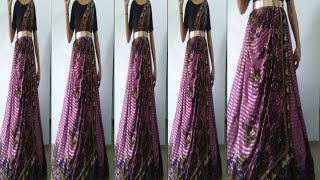 saree | saree tutorial | lahenga style saree draping | saree draping | lehenga | lajobeauty