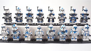 Lego Star Wars The Clone Wars 501St Legion Unofficial Lego Minifigures