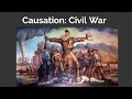 The Civil War: Economic Conflicts and Ideals of Freedom