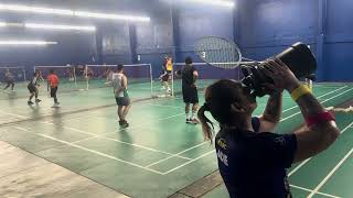 Adie and Lucky vs. Geo and partner