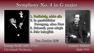 Mahler: Symphony No. 4, Szell & ClevelandO (1965) マーラー 交響曲第4番 セル(詞字幕有)