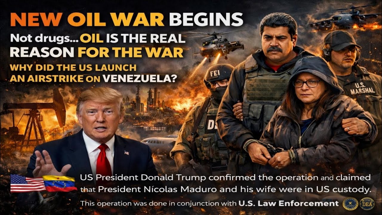 "US🇺🇲 Attacks on venezuela🇻🇪...Not drugs...oil is the real reason for the war".