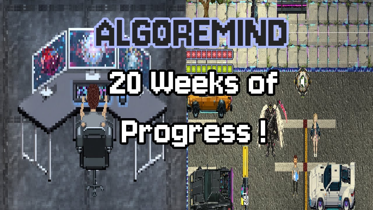 Создание Algoremind | Индie RPG Devlog ⚡20 недель, 1 мечта 🛠️ Ускоренный прогресс игры Algoremind