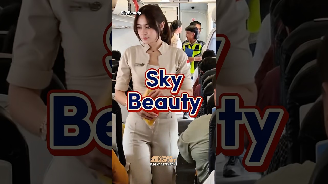 “Super air jet flight attendant.” 