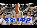 Boris becker  serve  volley in perfection