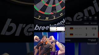 118 High Finish zum Break 🎯 #darts #breekoenig