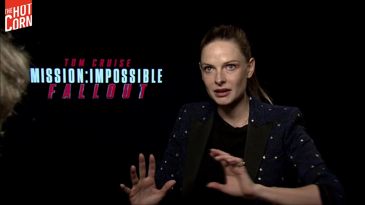 REBECCA FERGUSON | Mission: Impossible – Fallout: Interview | HOT CORN