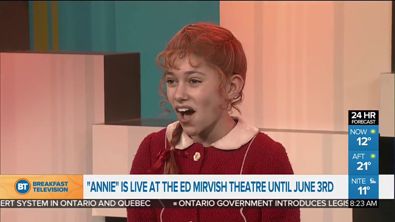 Annie Toronto | Ruby Stokes performing 'Tomorrow' LIVE - YouTube