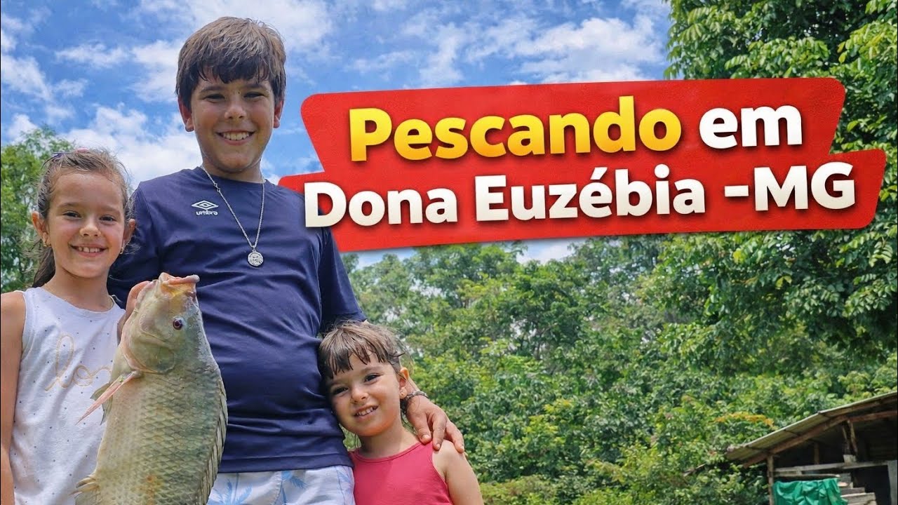 Pescando em Dona Euzébia - Minas Gerais!!