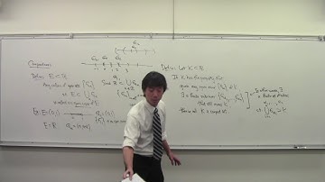 Math 101 Fall 2017 112917 Introduction to Compact Sets