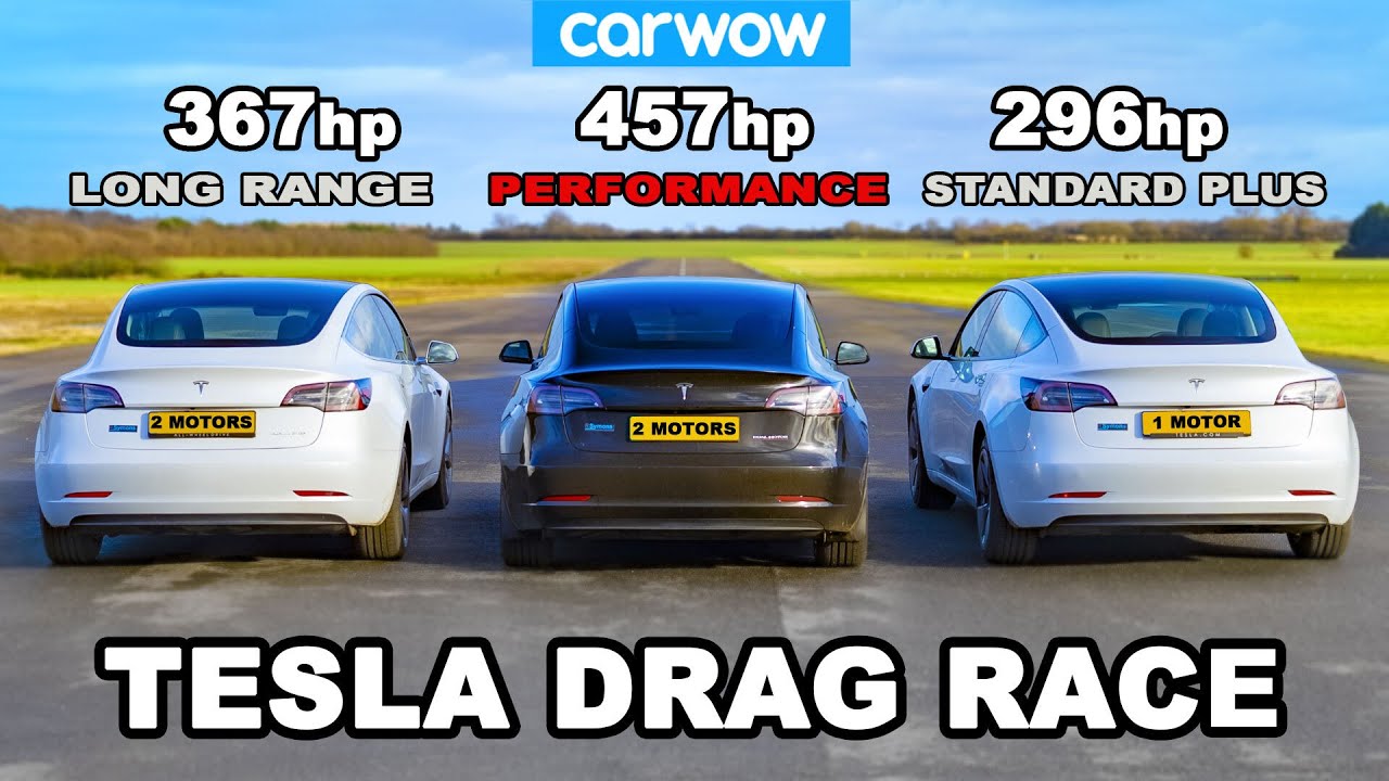 Tesla Model 3 *Performance v Long Range v Standard - YouTube