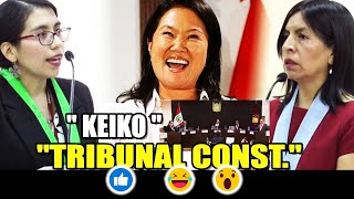 KEIKO FUJIMORI : HABEAS CORPUS ANTE EL TC (TRIBUNAL CONSTITUCIONAL) GIULIANA LOZA HACE DEFENSA