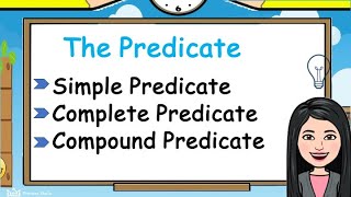 PREDICATE || Simple, Complete, and Compound Predicate