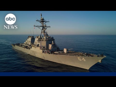 Live: defense department officials deliver remarks on navy destroyer missile incident | abc news