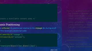 How to Position Absolutely a DIV Over Another DIV Regardless of Scroll