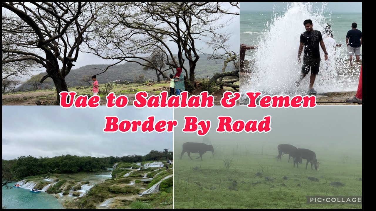 UAE to Salalah By Road| Salalah to Yemen Border| Khareef Season|Kerala Rain Forcasters| Coastal Road