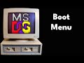 MS DOS Boot Menu: Unlock Your PC's Potential
