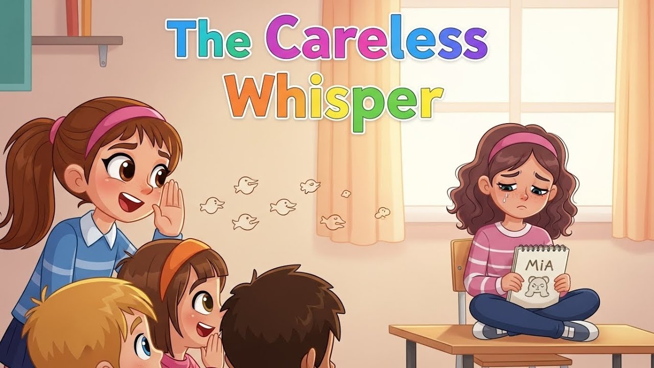The Careless Whisper Moral Story for Kids About Speaking Kindly