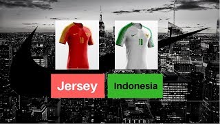 INDONESIA NATIONAL FOOTBALL TEAM (TIMNAS) Concept Jersey 2018
