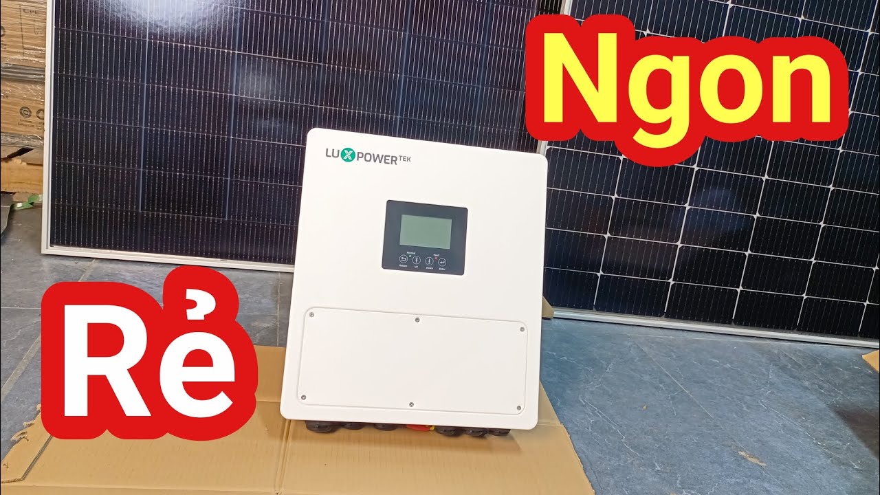 Xuất hiện Quái vật | Biến tần Luxpower SNA PRO 6.5kw chạy như máy 8kw