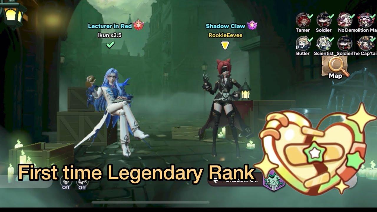 Fright Night Escape - First time legendary Rank | Eggy Party