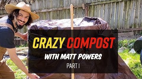 Crazy "SPIKED" Compost pt 1 for a Suburban Soil Transformation