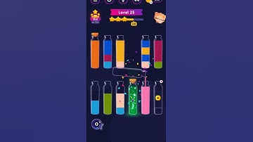 colour sorting game hard level#games #gaming #shorts #colors